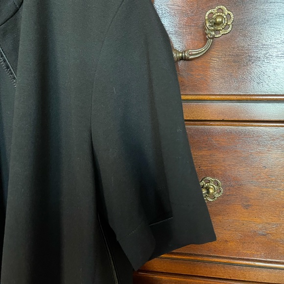 Lafayette 148 Short Sleeve Swing Jacket - Picture 5 of 6